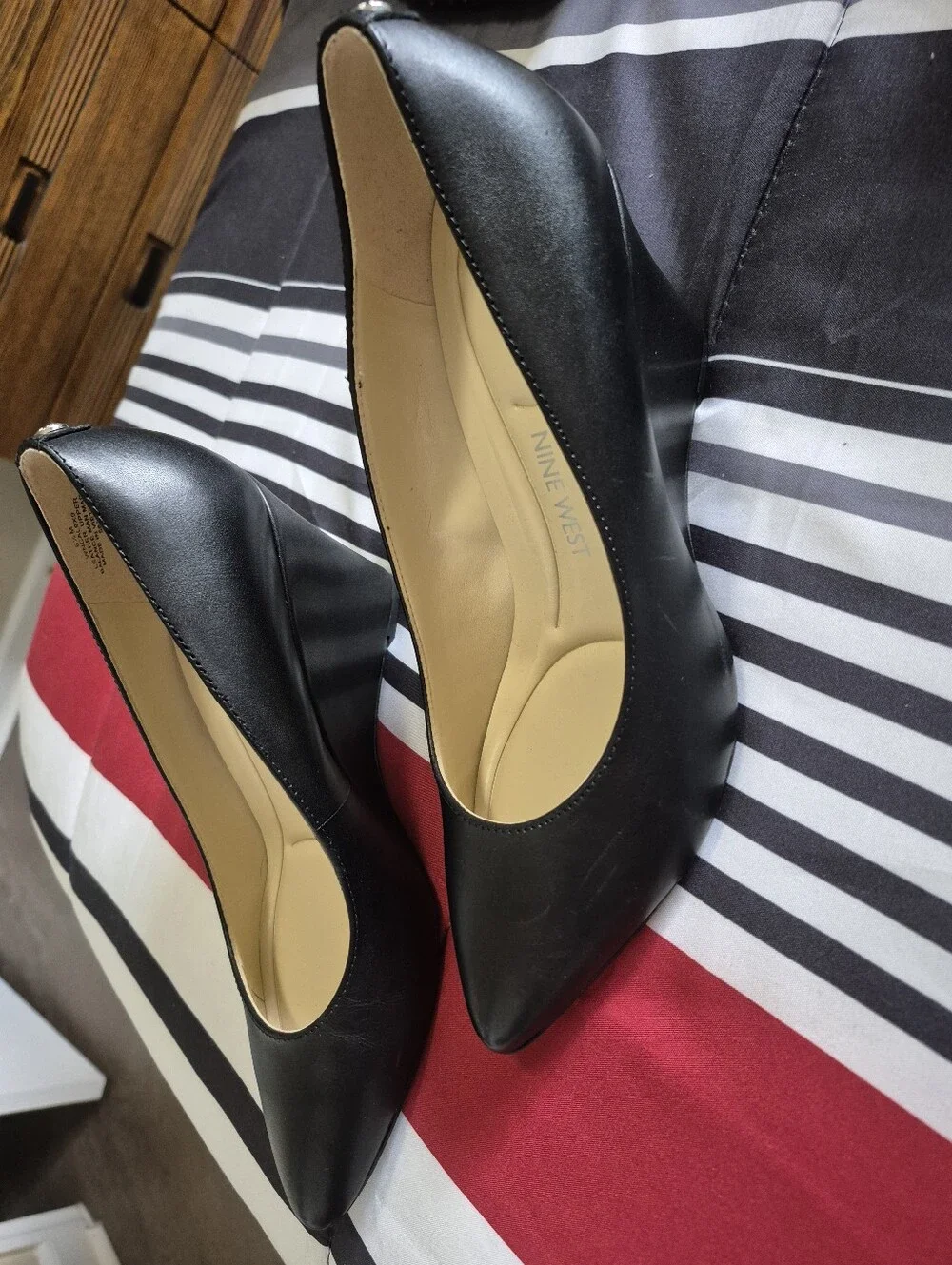 Nine West Black Wedge Pumps - Classic Women’s Wedges